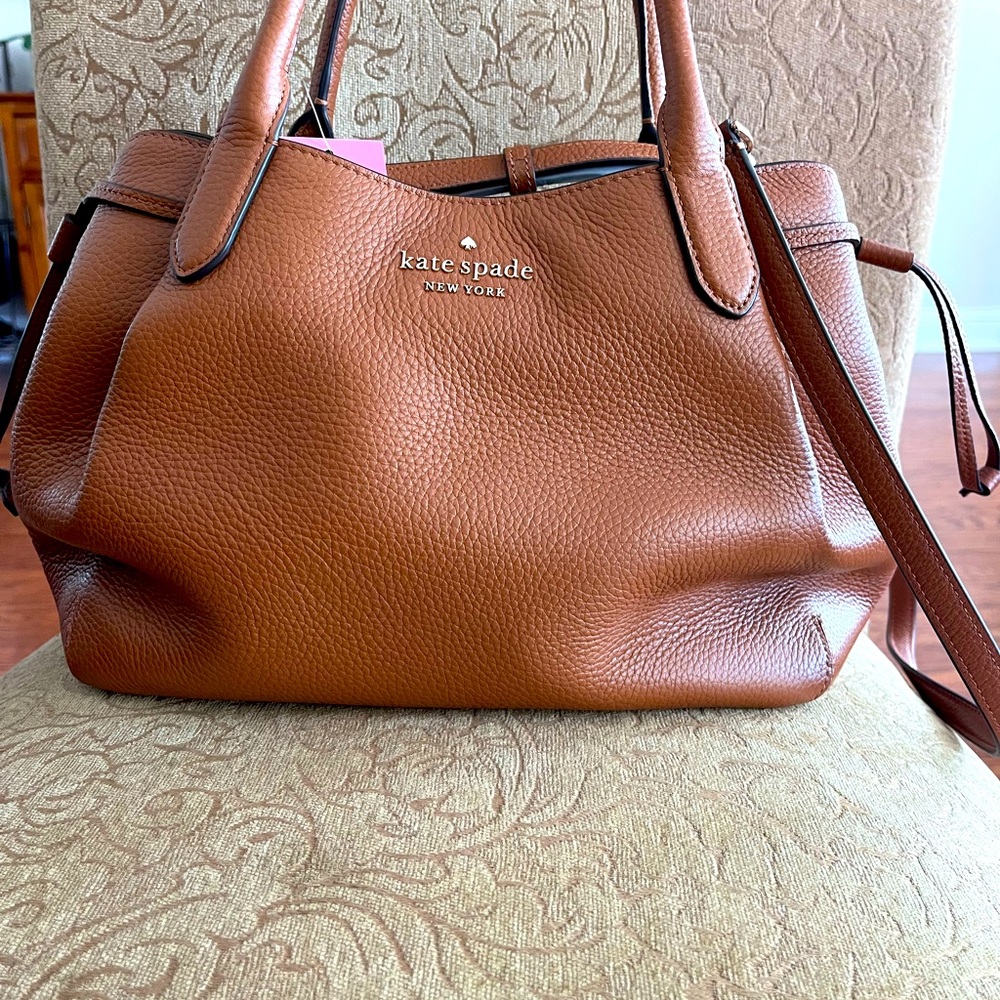 Cognac Kate Spade Satchel Purse